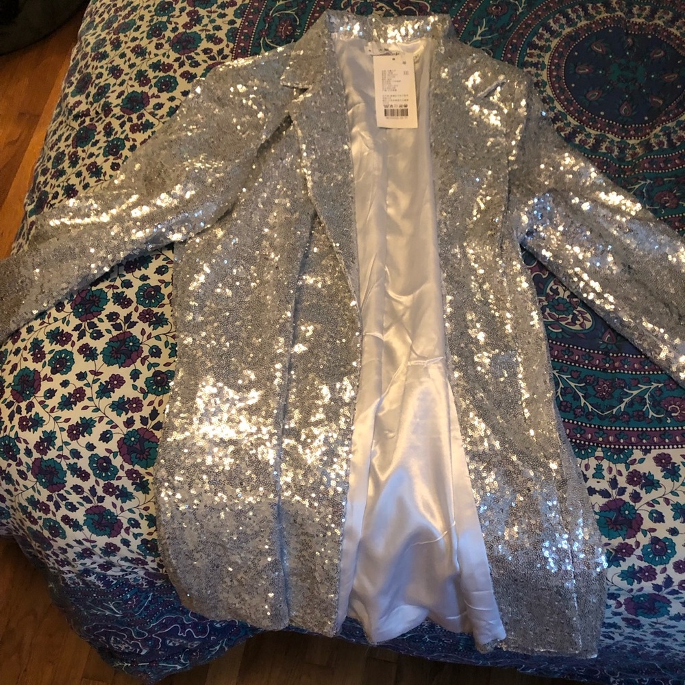 Sequin jacket